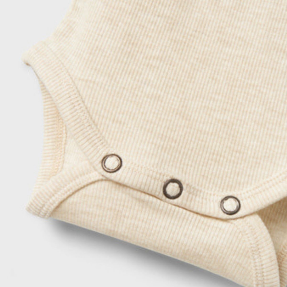 Lil´Atelier - Body Darla Rib Turtledove Melange