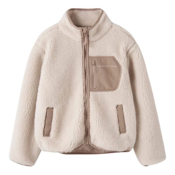 Hovedbilde Name It - Fleecejakke Mattia Sherpa Moonbeam / ...