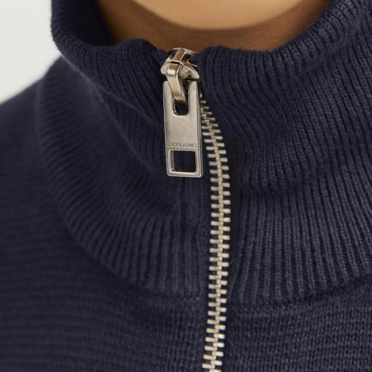 Jack & Jones - Genser Halfzip Knit Milano Night Sky