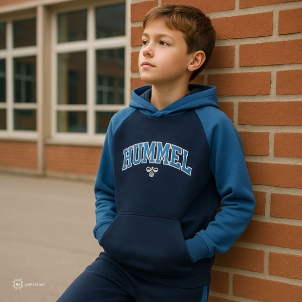 Hovedbilde Hummel - Hettegenser Logo Essen Dutch Blue