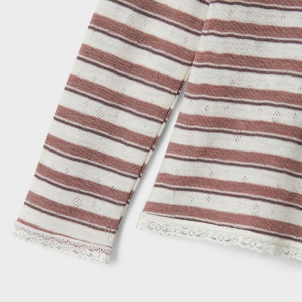 Hovedbilde Name It - Trøye Ull Jr Wang Stripe Antler/ Snow ...