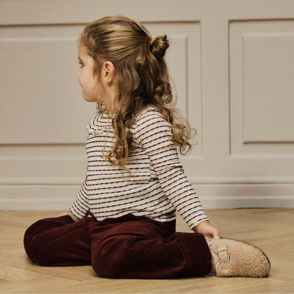 Hovedbilde Lil'Atelier - Bukse Cord Wide Obert Hot Chocolate