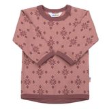 Hovedbilde Joha - Trøye Ull og Bomull Snowflake Rose