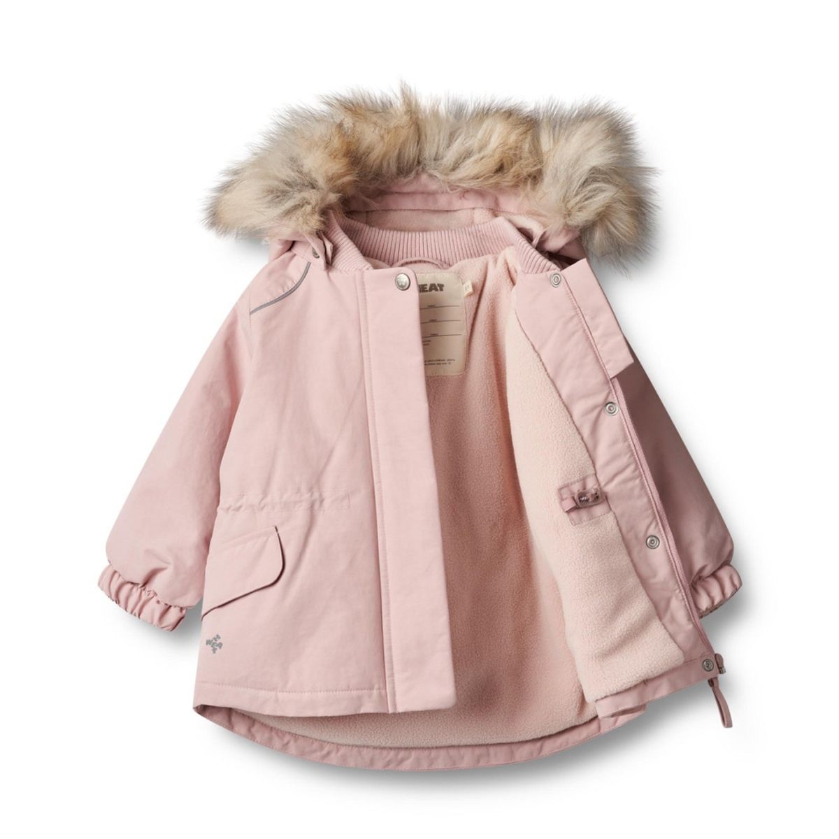 Wheat - Vinterjakke Mini Mathilde Tech Rose Frost