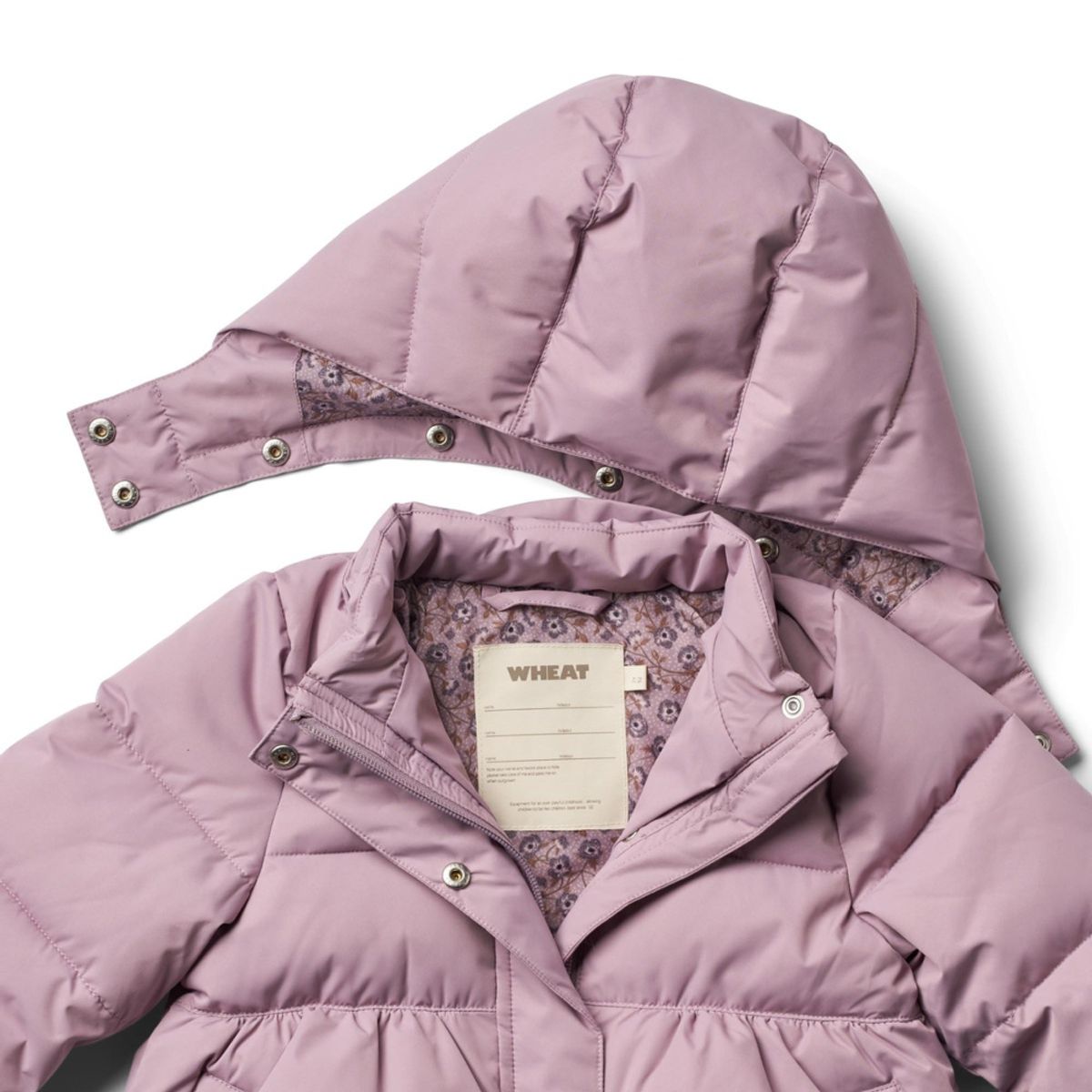 Wheat - Vinterjakke Puffer Soft Lilac