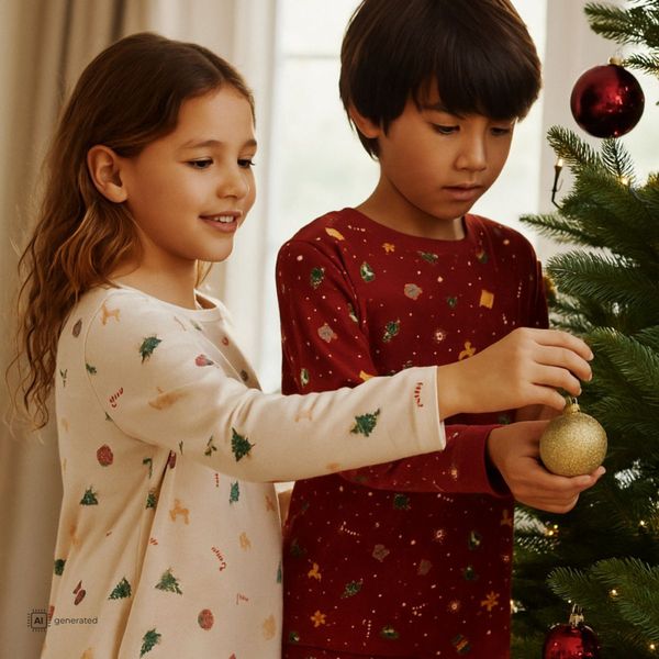 Hovedbilde Name It - Julepysj 2-delt Vismas Xmas Red